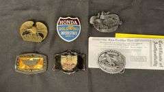 Honda Gold Wing Interstate & Daytona Bike Week Belt Buckles Collection