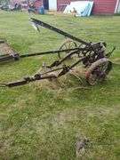 One Bottom Plow on Steel Wheels