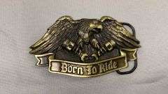 Vintage Belt Buckles, Eagle Designs, Brass Material, 1976, 1986