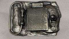 1994 Hart Parr-Oliver Collector Belt Buckle, Oliver OC-6 Crawler, Limited Edition 281/500