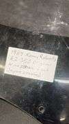 1984 Yamaha RZ-350 Motorcycle Windshield, Original Kenny Roberts. Includes toy motorcycles Metal and