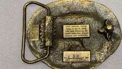 Lake Region Pioneer Threshermen Commemorative Belt Buckles, Limited Edition