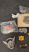 Harley Davidson & Honda Motorcycle Pins and Badges Collection