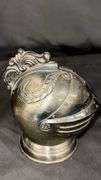Helmet-Shaped Novelty Decanter Set with Shot Glasses and Helmet Bank