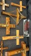 Religious Crucifixes and Plaques, Assorted Materials and Designs