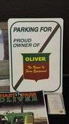 Oliver Collectible Memorabilia Set, Includes Sign and Hart-Parr Brochures