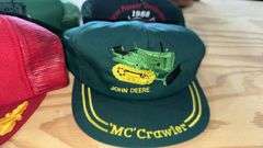 Vintage Collection of New or Lightly Used  Branded and Themed Caps - John Deere, Western Honda, Brow