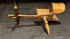 Antique Wood & Brass Stereoviewer Underwood & Underwood with Dozens of Stereoscope Cards