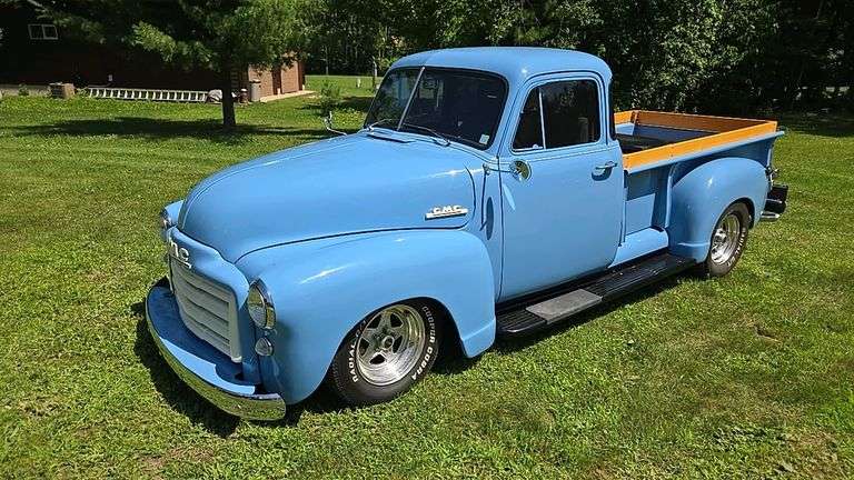 1952 GMC 100 Series Pickup Truck, LS V8 Engine, Blue