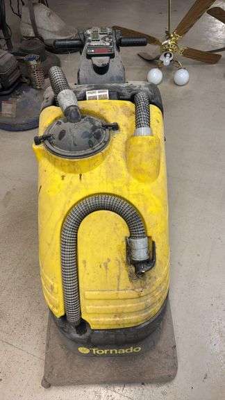 Tornado BR 18/11 Floor Scrubber, Battery Operated, 18-Inch Cleaning Path