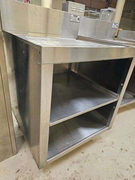 Krowne KR18-GSB3 Stainless Steel Underbar Workstation, NSF Certified