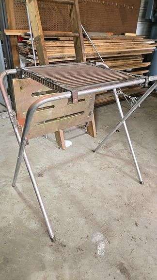 Portable Welding & Cutting Table, Foldable Design, Approx. 24x16x30 inches (adjustable height with c