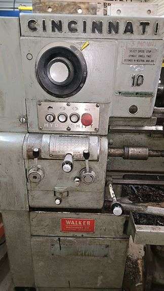 Cincinnati Milacron 10x36 Hydrashift Lathe, 230/460V