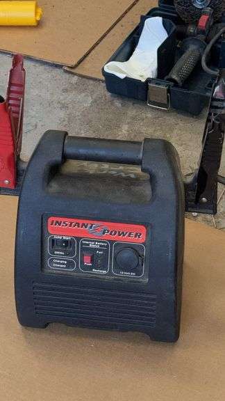 Instant Power Portable Jump Starter, 12 Volt DC, Internal Battery Status Indicator