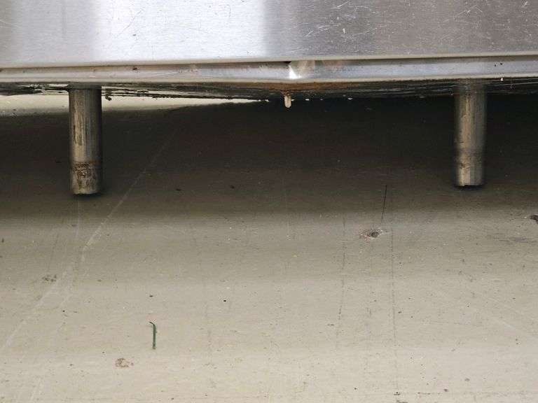 Commercial Stainless Steel Sink, 2 Basins, 6' x 18" x 10 1/2"