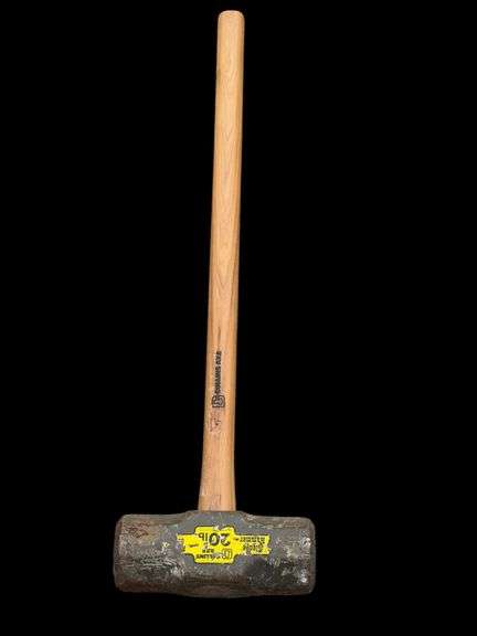Collins Axe 20 lb Sledgehammer, Made in Mexico, Wooden Handle