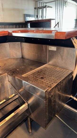 Glastender Bar Glass Washing Station, Stainless Steel, No Auto Wash