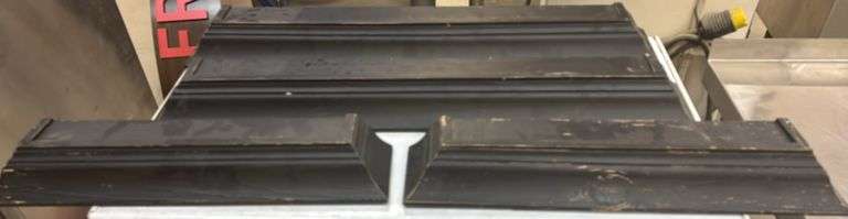 Black Floating Shelves Set, 2x 24"x5", 2x 36"x5" Wall-Mounted