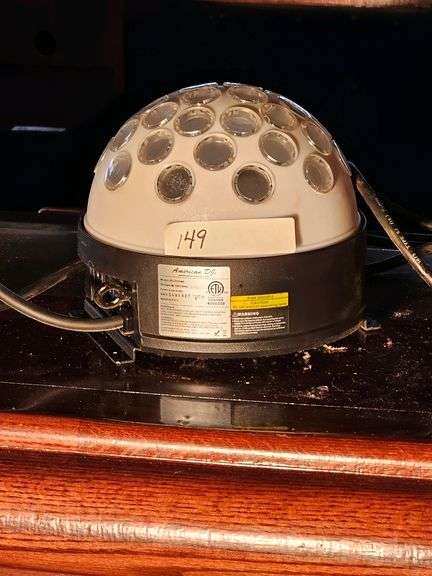 American DJ JELLYDOME LED Lighting Effect, Model: 4048427, 120V, ETL Listed