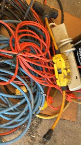 Extension Cords and Power Strips, Multiple Colors, Standard Three-Prong Plug