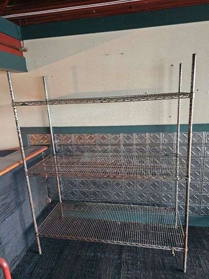 Metal Wire Shelving Unit, 60"x24"x84"