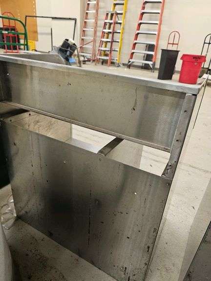 Glastender WS24 Stainless Steel Underbar Workstation