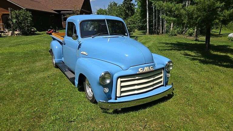 1952 GMC 100 Series Pickup Truck, LS V8 Engine, Blue