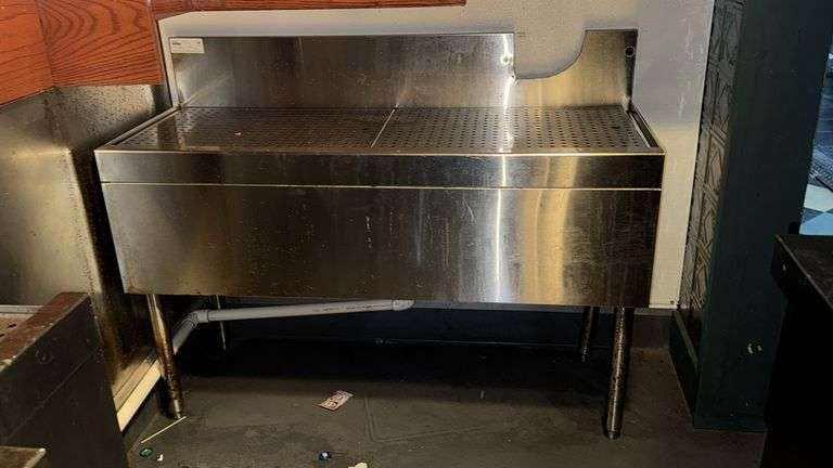 Stainless Steel Commercial Bar Sink Unit