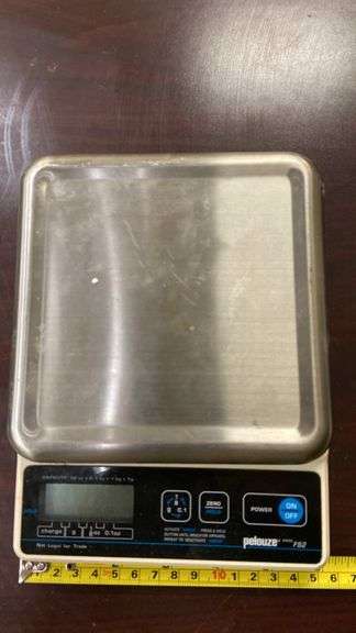 Pelouze FS2 Digital Food Scale, 32 oz Capacity, Stainless Steel Platform