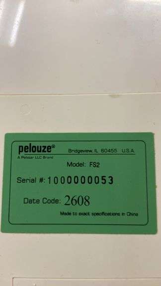 Pelouze FS2 Digital Food Scale, 32 oz Capacity, Stainless Steel Platform