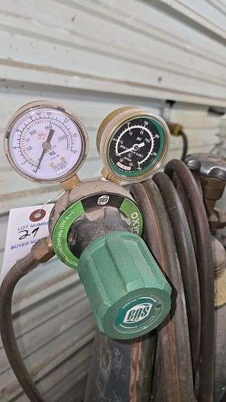 Victor Oxy-Acetylene Welding Kit, Cutting Torch, Cart Included