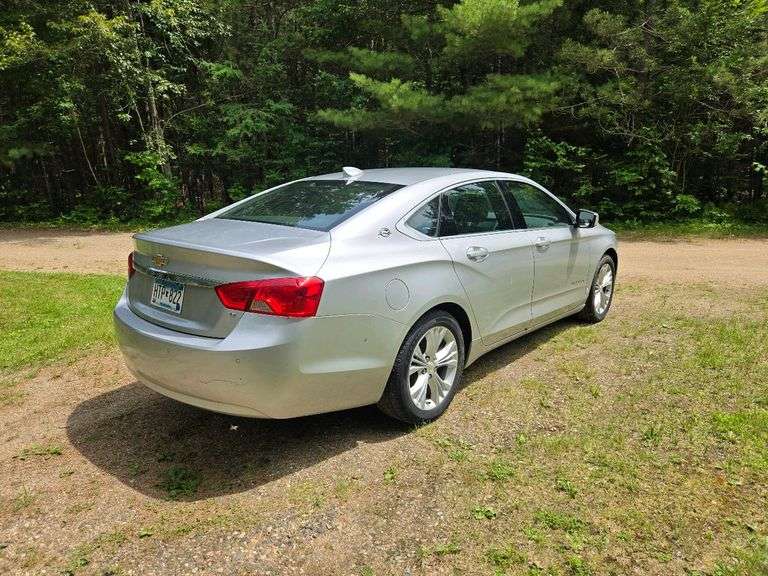 2015 Chevrolet Impala, 3.6L V6, 64,500 Miles, Silver, VIN 1G1125S35FU143622