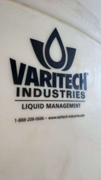 Varitech Industries Liquid Storage Tank, Polyethylene, 3000 Gal