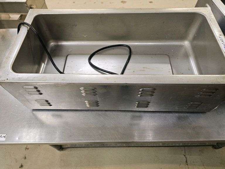 Classic W-43V Commercial Food Warmer, 120V, 1500W, Stainless Steel