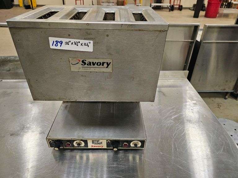 Merco Savory PD4 Pop-Down Toaster, 4 Slots