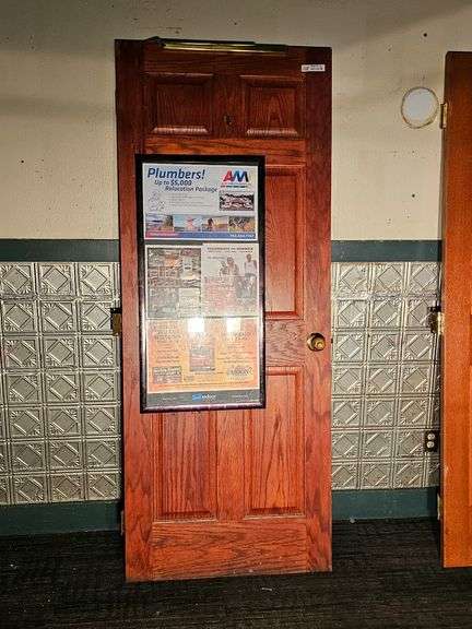 Oak Door 32" x 80" - Right Swing