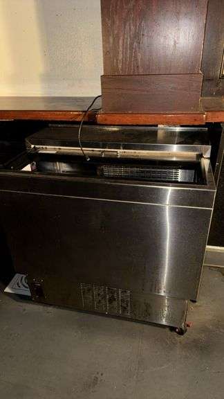 Glastender MF36-S2 Commercial Bar Cooler, Stainless Steel, Serial #404157150