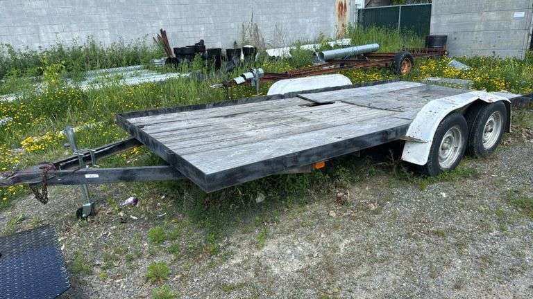 16' Dual-Axle Utility/Flatbed Trailer