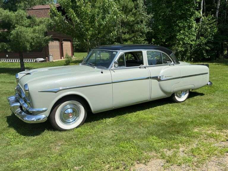 1953 Packard Clipper Sedan, Light Green and Black, Minnesota