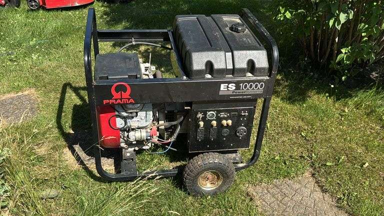 PRAMAC S10000MHEPI-ABS30Y Portable Generator, 9500W Peak, Honda Engine