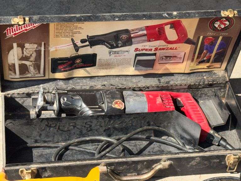 Craftsman Sabre Saw, Milwaukee Super Sawzall, DeWalt Circular Saw Set