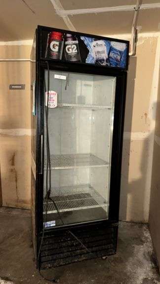 True GDM-26 Commercial Glass Door Cooler, Serial 2453062