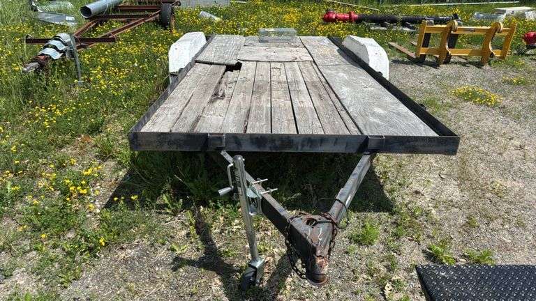 16' Dual-Axle Utility/Flatbed Trailer