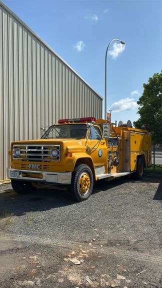 1984 GMC C7000 Pumper Truck, VIN # 1GDL7D1E2EV536657