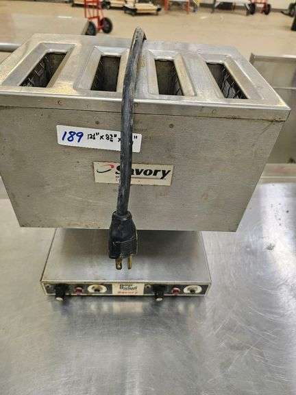 Merco Savory PD4 Pop-Down Toaster, 4 Slots