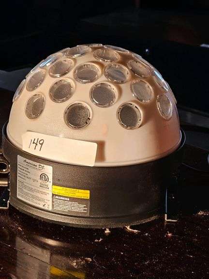 American DJ JELLYDOME LED Lighting Effect, Model: 4048427, 120V, ETL Listed
