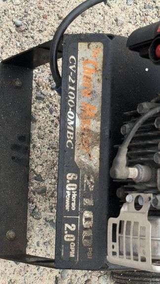 Clore Automotive Pressure Washer CV-2100-0MBC, 2100 PSI, 6.0 HP