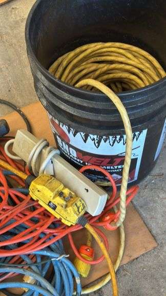 Extension Cords and Power Strips, Multiple Colors, Standard Three-Prong Plug