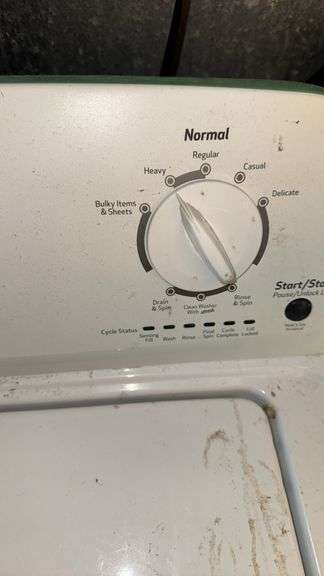Roper Washer and Dryer Set, Multiple Settings, White, High Efficiency