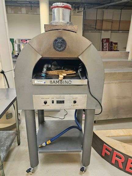 Forza Forni Bambino Commercial Pizza Oven, Gas, 800Â°F Max Temp
